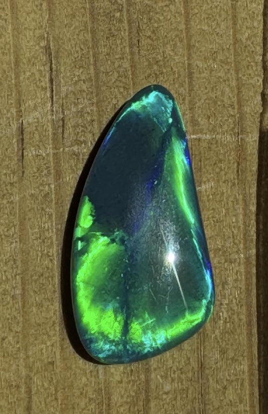 20.13ct Free Form Loose Blue Green Opal