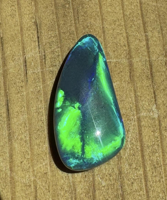 20.13ct Free Form Loose Blue Green Opal
