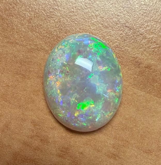 22.40ct Australian Opal Loose Stone 23.89x19.58x8.57