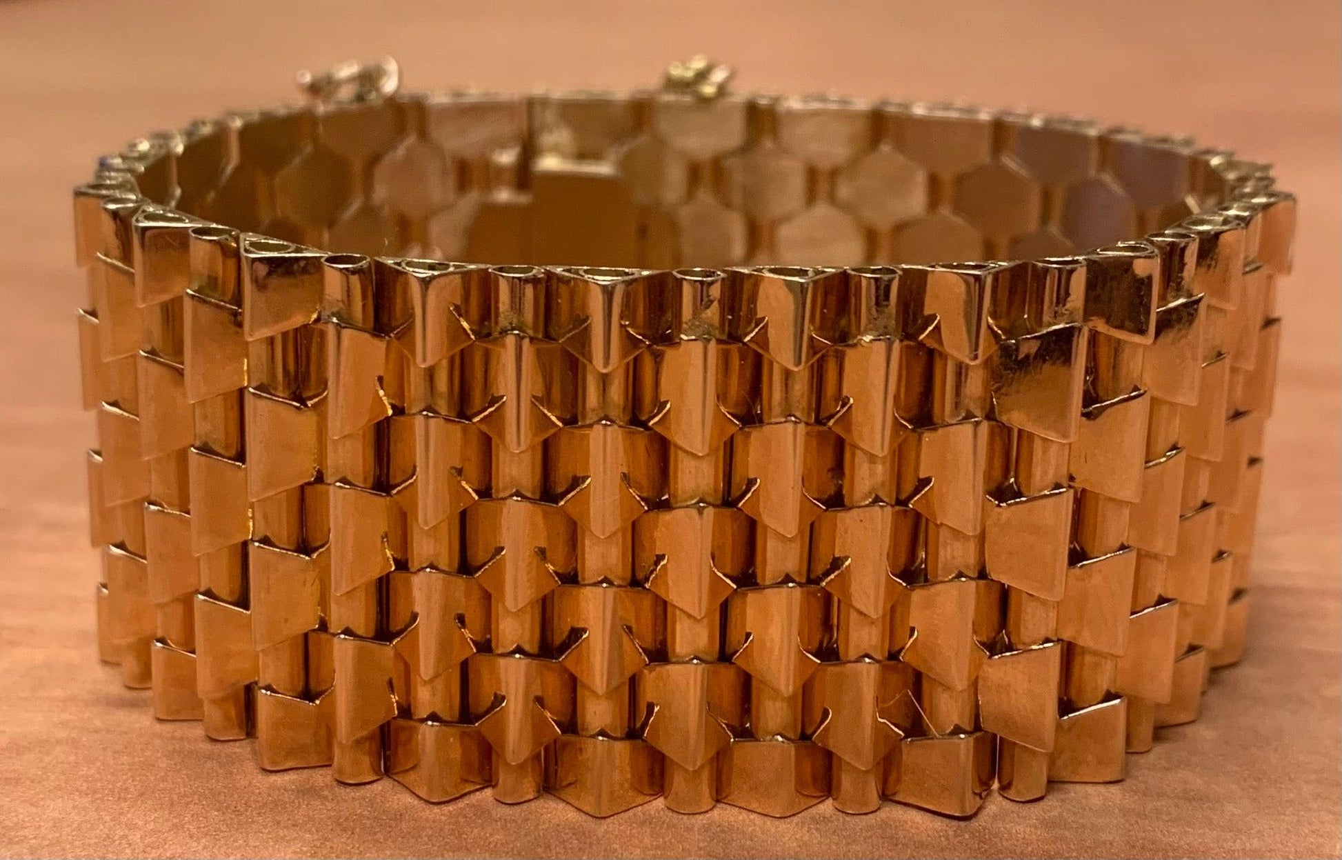 Retro 18K Rose Gold Bracelet