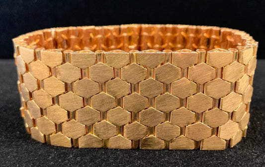 Retro 18K Rose Gold Bracelet