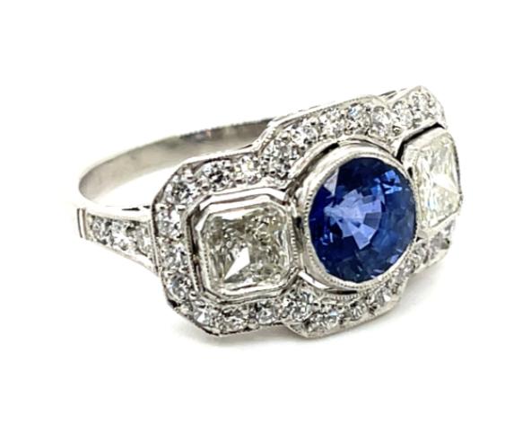 2.05ct Handmade Sapphire Ring