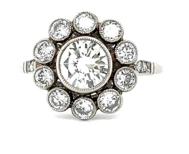 .94ct Platinum Handmade Diamond Ring