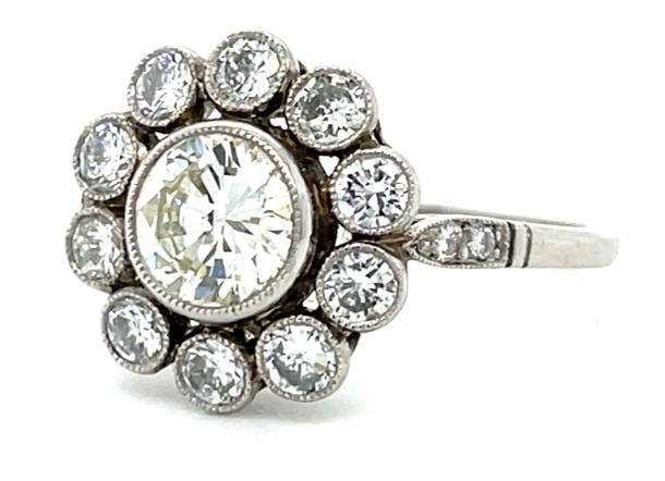 .94ct Platinum Handmade Diamond Ring