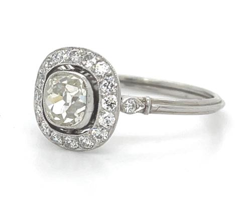 .82ct Diamond Platinum Handmade Ring