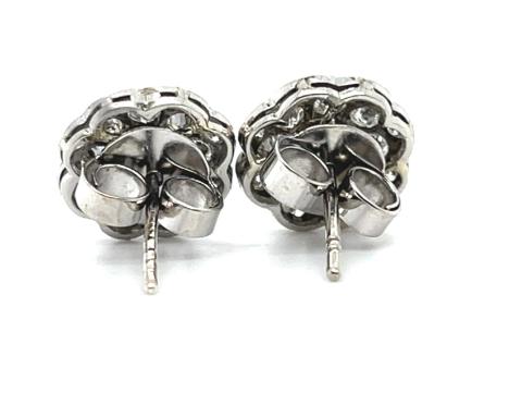 1.80ct Platinum Diamond Earrings