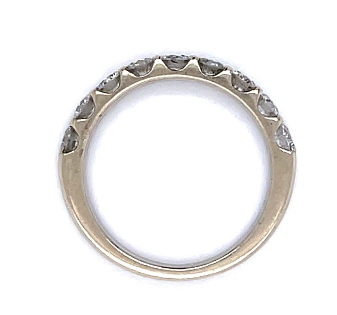 1.16ct Diamond 14KW Band 3.47g 6 Size