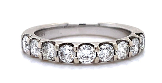 1.16ct Diamond 14KW Band 3.47g 6 Size
