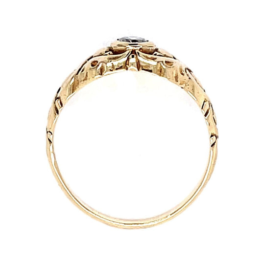 .20ct Diamond 14KY Ring 4.30g 7 Size