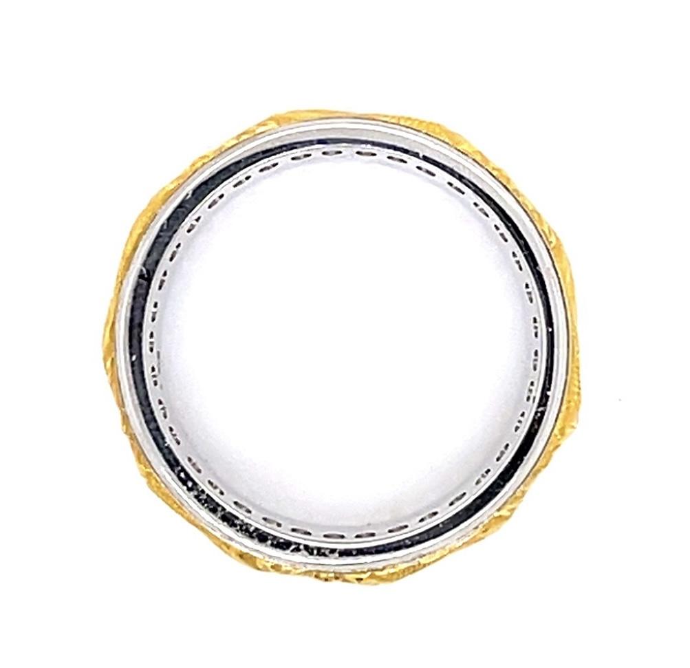 1.20ct Diamond 18KY+24KY Band