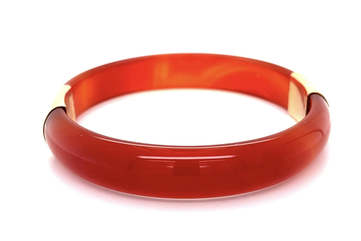 Carnelian Bangle Bracelet 44.39g