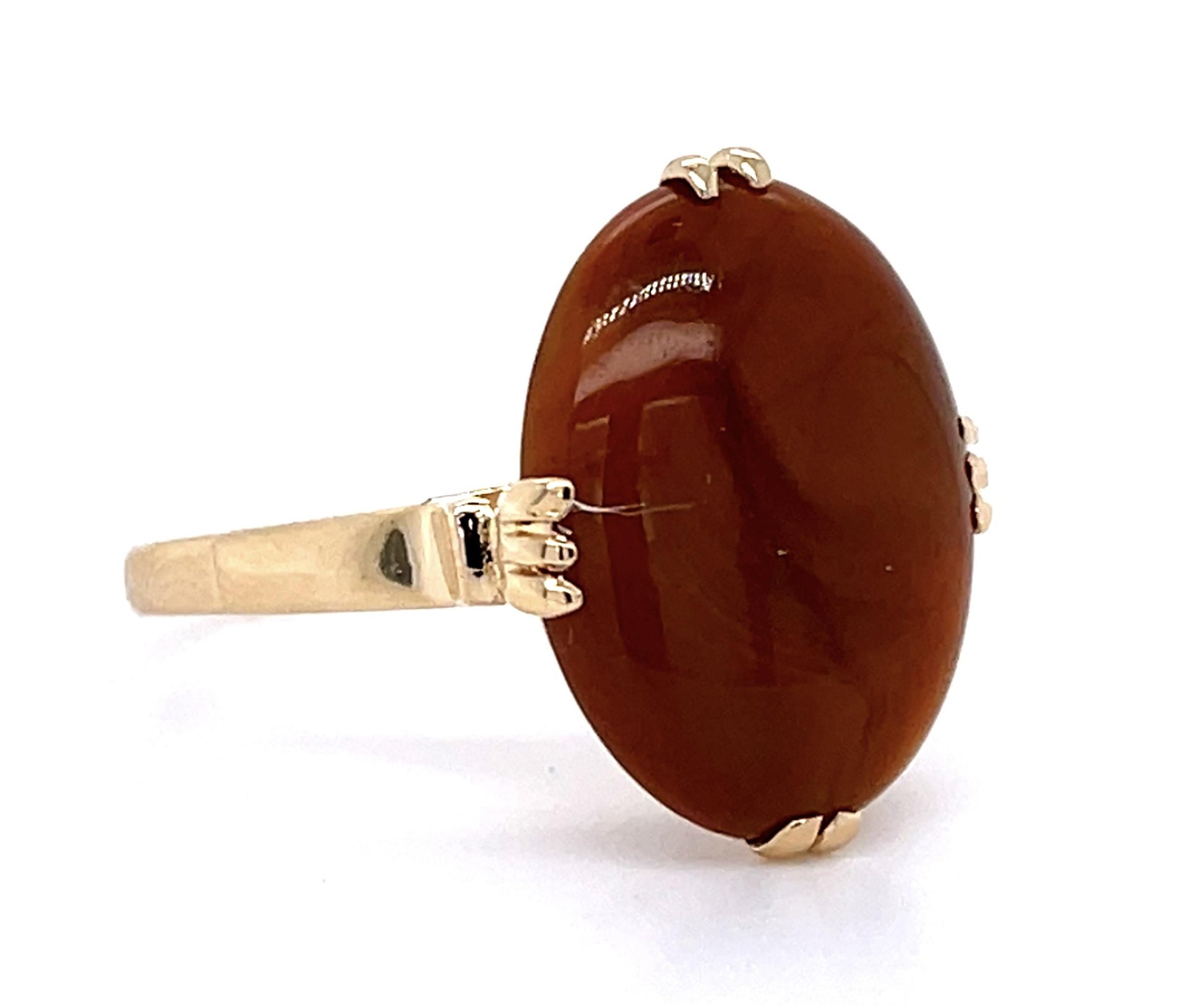 14KY Ring (Antique 1900s) 9 Size 4.20g