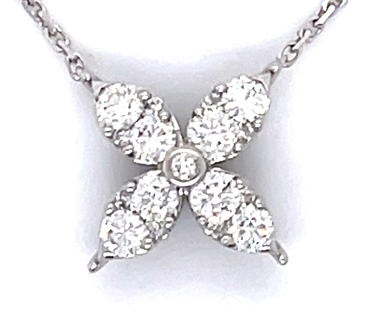 .58ct Diamond 14KW Pendant