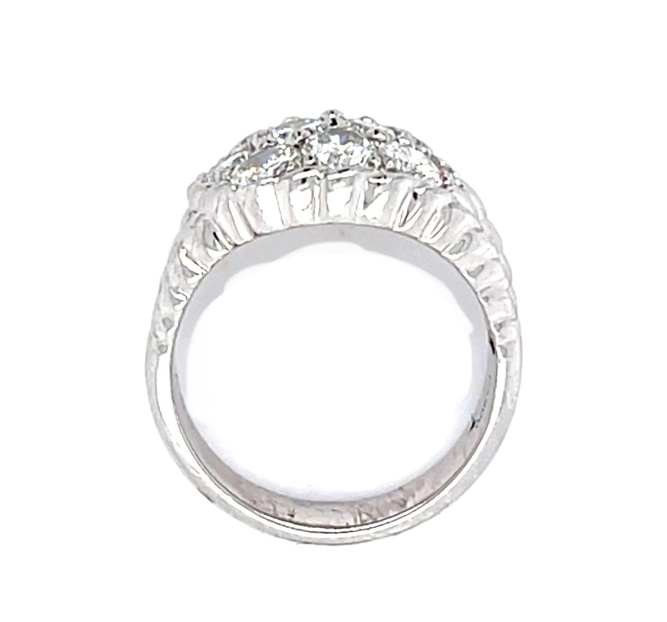 2.05ct Diamond Platinum Ring