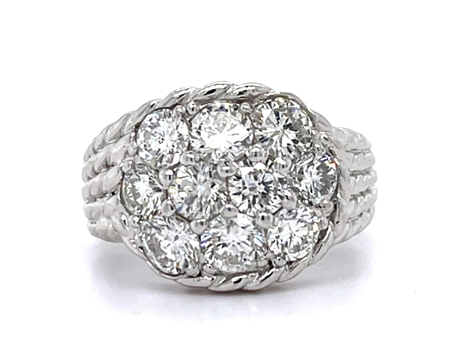 2.05ct Diamond Platinum Ring