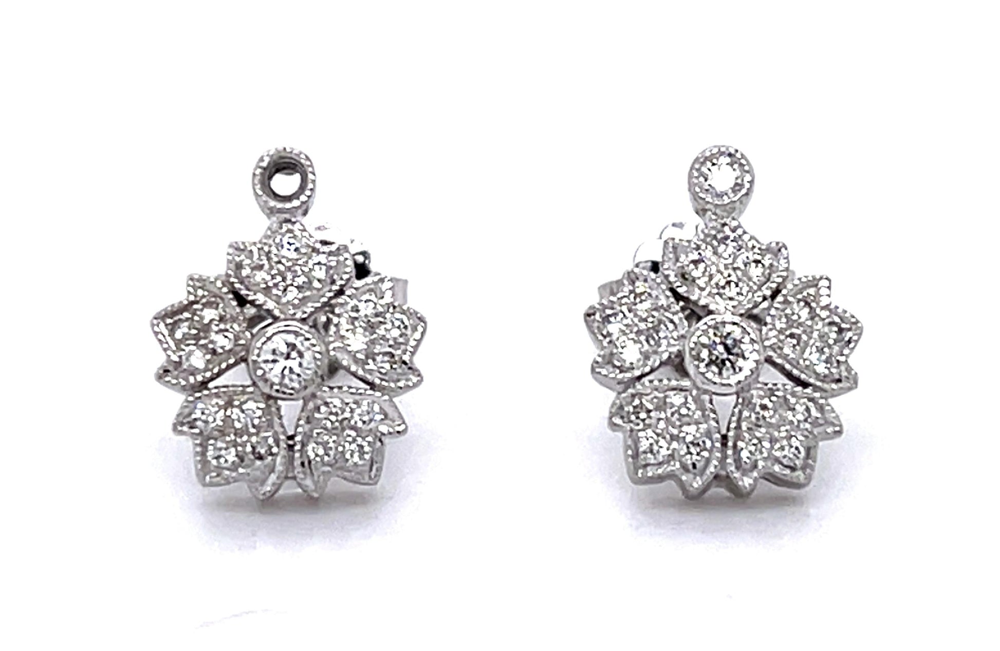 .26ct Diamond 14KW Stud Earrings