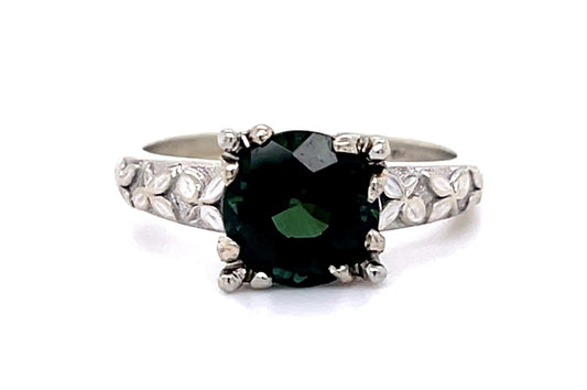 1.72ct Green Tourmaline 14KW Ring