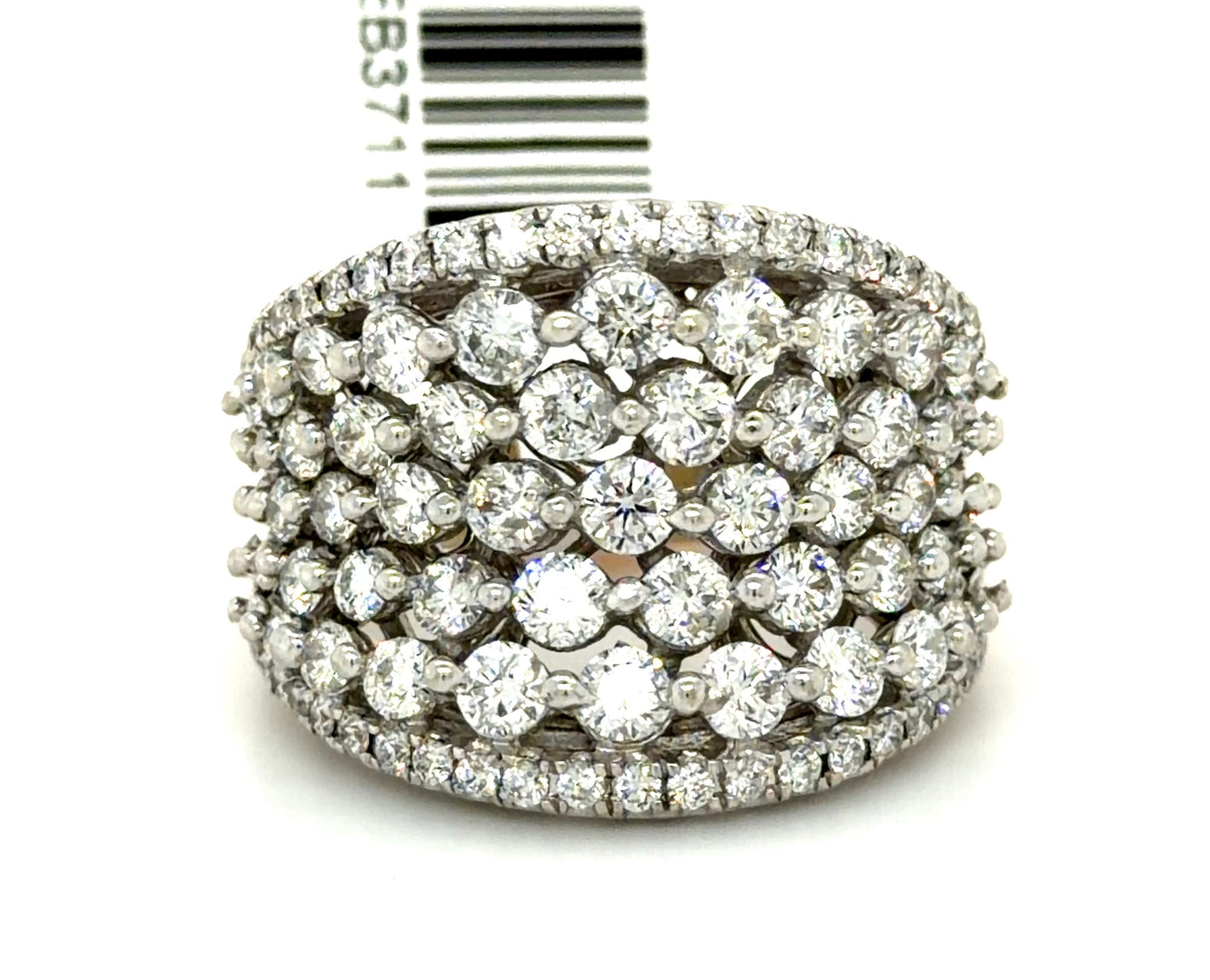 3ct Diamond 14KW Band Ring