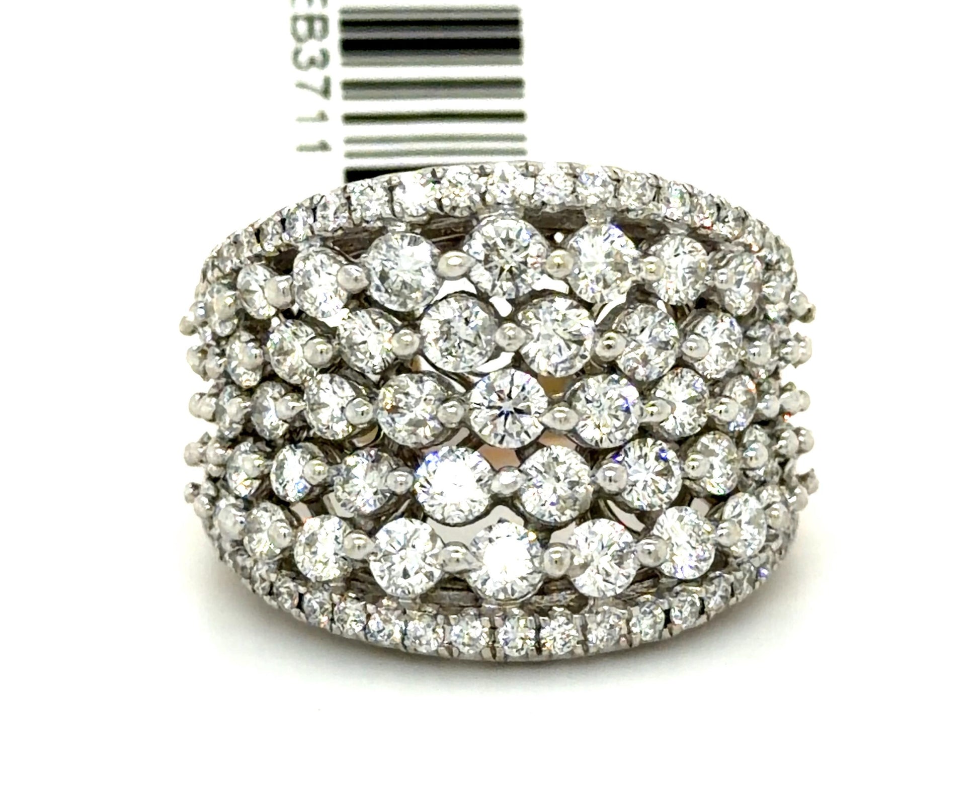 3ct Diamond 14KW Band Ring