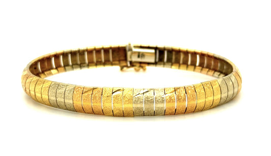 Italian Multi Color 18KY Bracelet