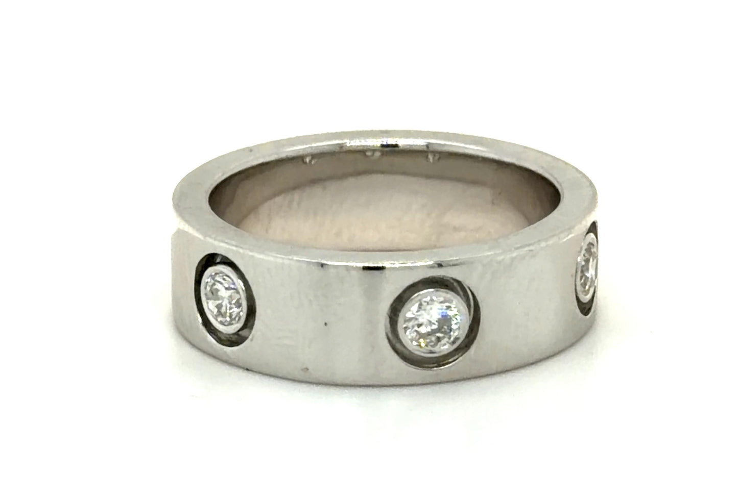 .30ct Diamond 18KW Band Ring