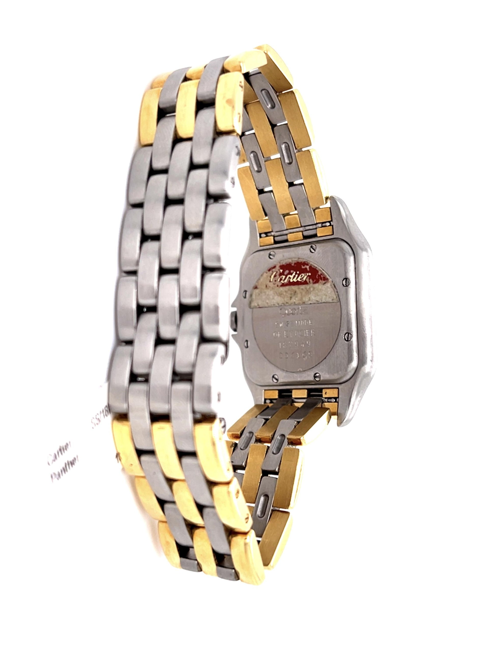 Cartier Gold Panthere SS/18KY Men's Watch