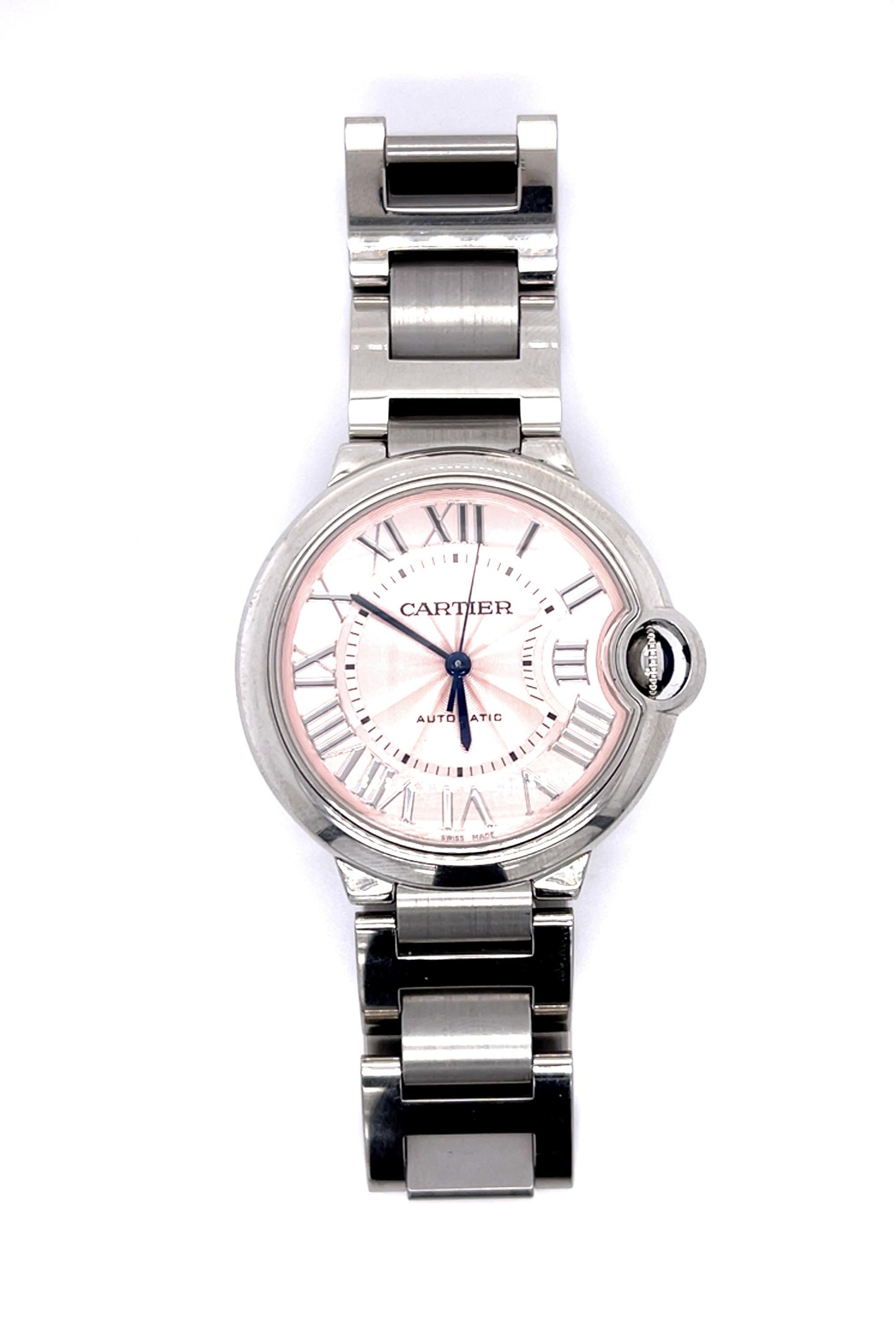 Cartier Stainless Steel Ballon Bleu Men's Watch (Estate 2010s) 36mm