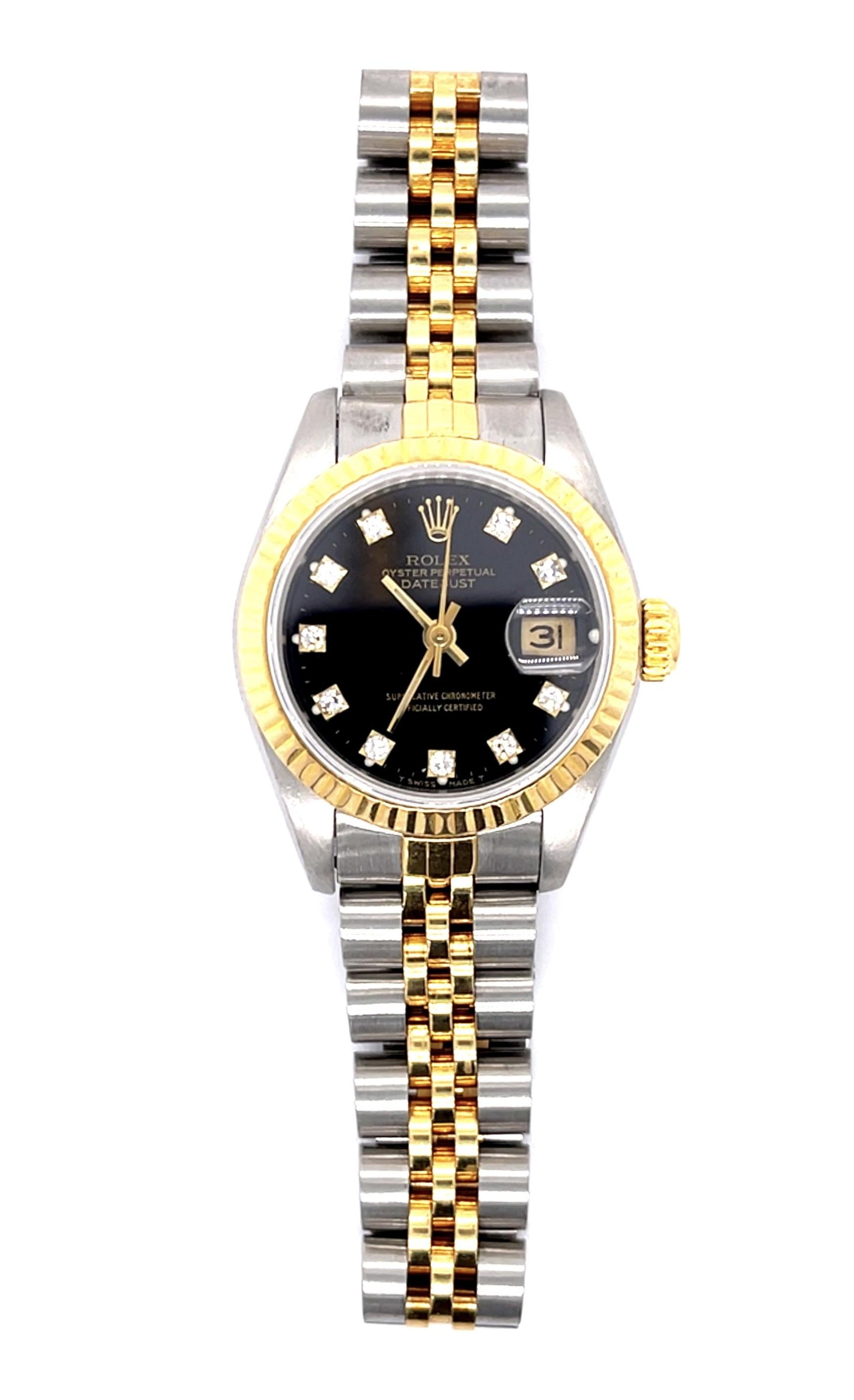 Original Rolex Oyster Perpetual Date Just with Papers (Vintage 1988)