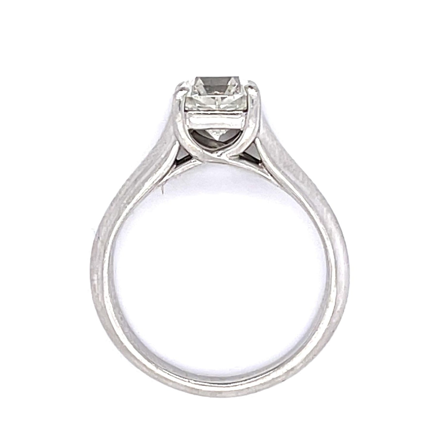 Tiffany & Company 1.42ct Lucida Diamond PT Ring