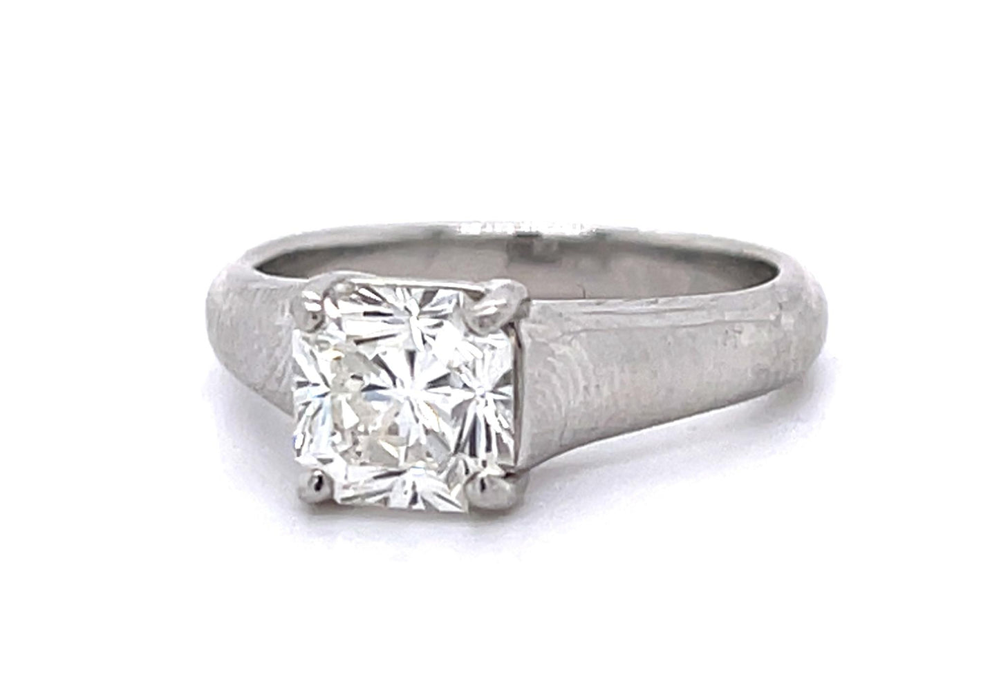 Tiffany & Company 1.42ct Lucida Diamond PT Ring