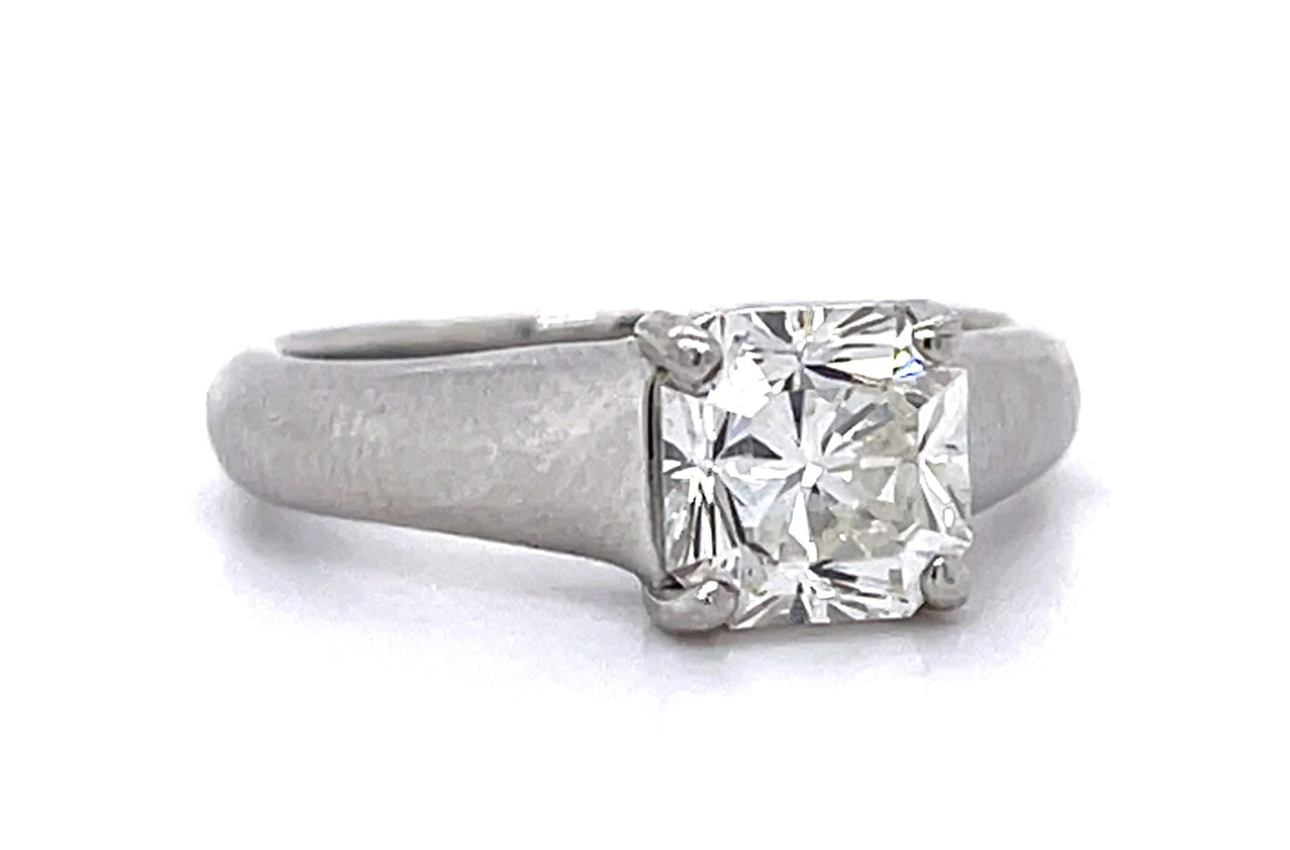 Tiffany & Company 1.42ct Lucida Diamond PT Ring