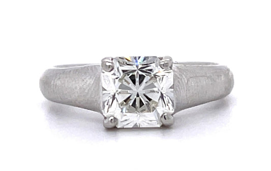 Tiffany & Company 1.42ct Lucida Diamond PT Ring