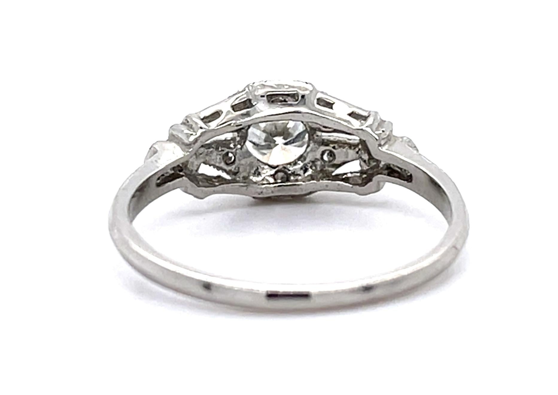 PT European Diamond Ring 0.57ct(dia)