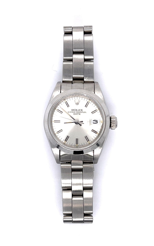 Rolex Oyster Perpetual Date Lady's Watch Excellent Condition