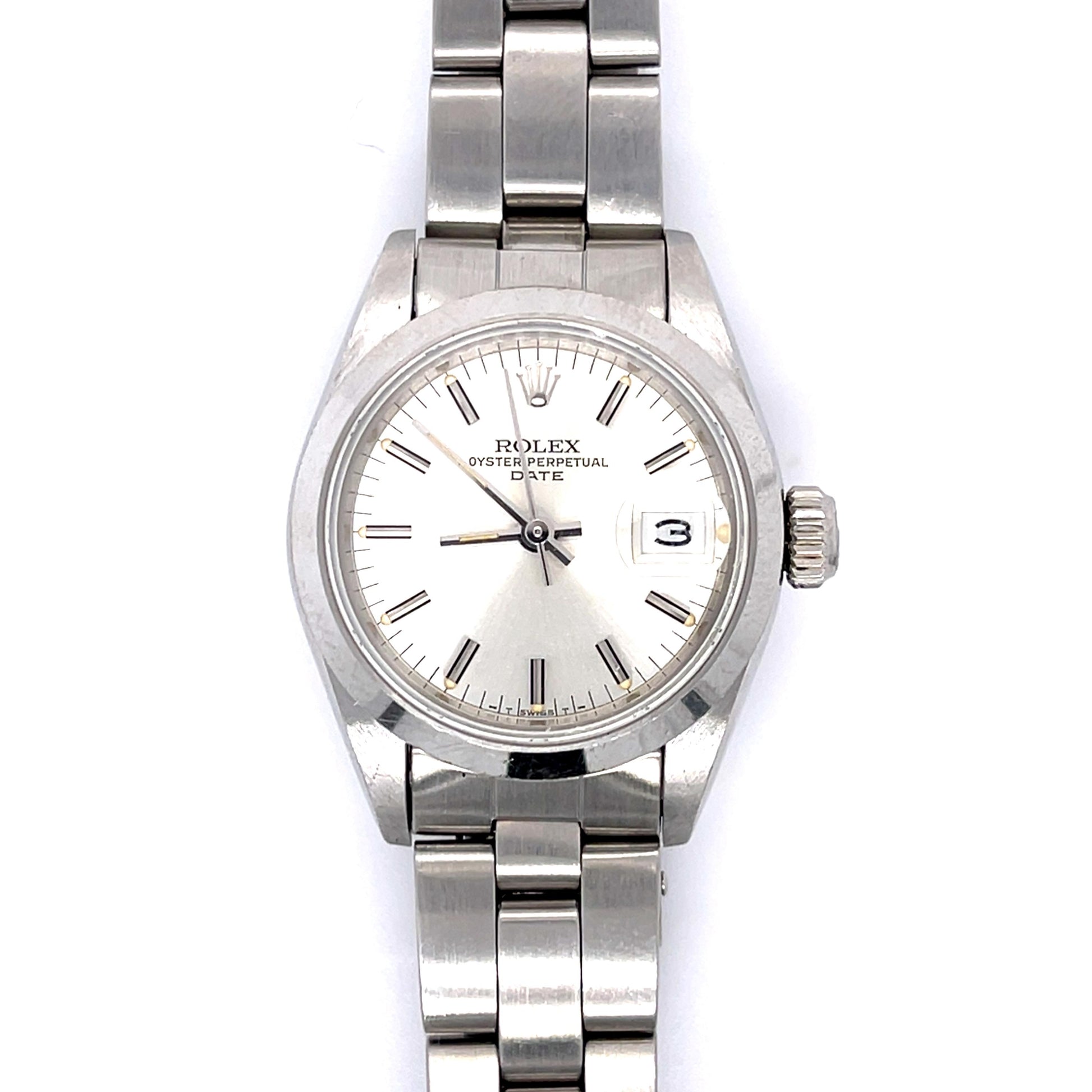 Rolex Oyster Perpetual Date Lady's Watch Excellent Condition