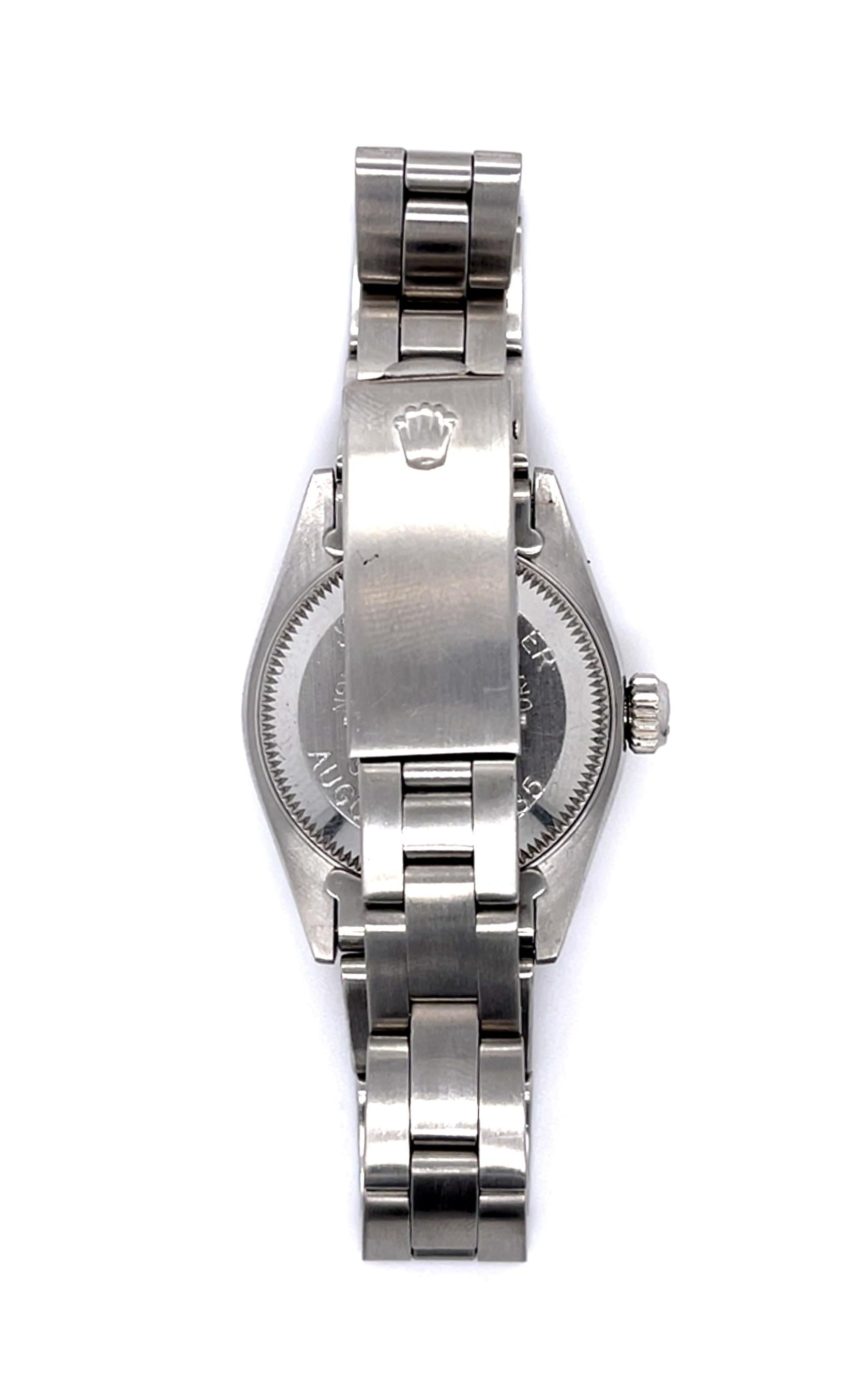 Rolex Oyster Perpetual Date Lady's Watch Excellent Condition