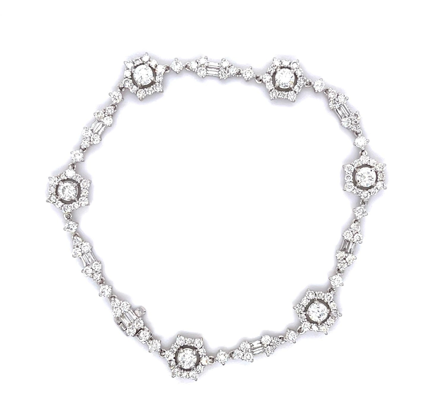 4ct Diamond 18KW Bracelet