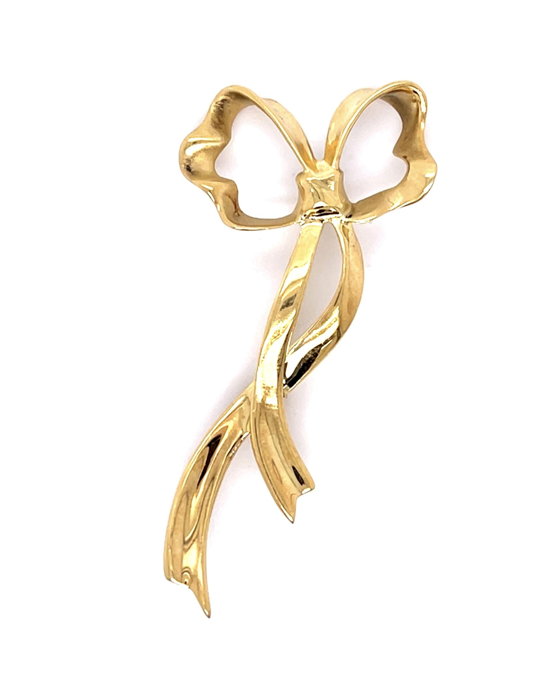 Tiffany & Company Original 18KY Brooch (Vintage 1985)