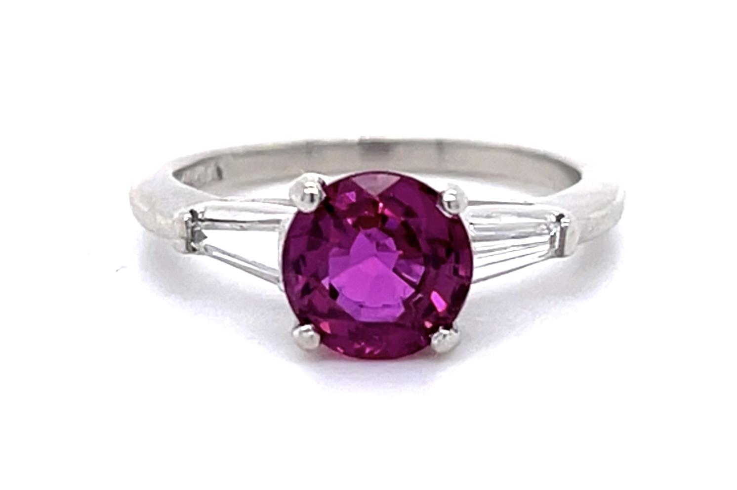 1.88ct Ruby PT Ring