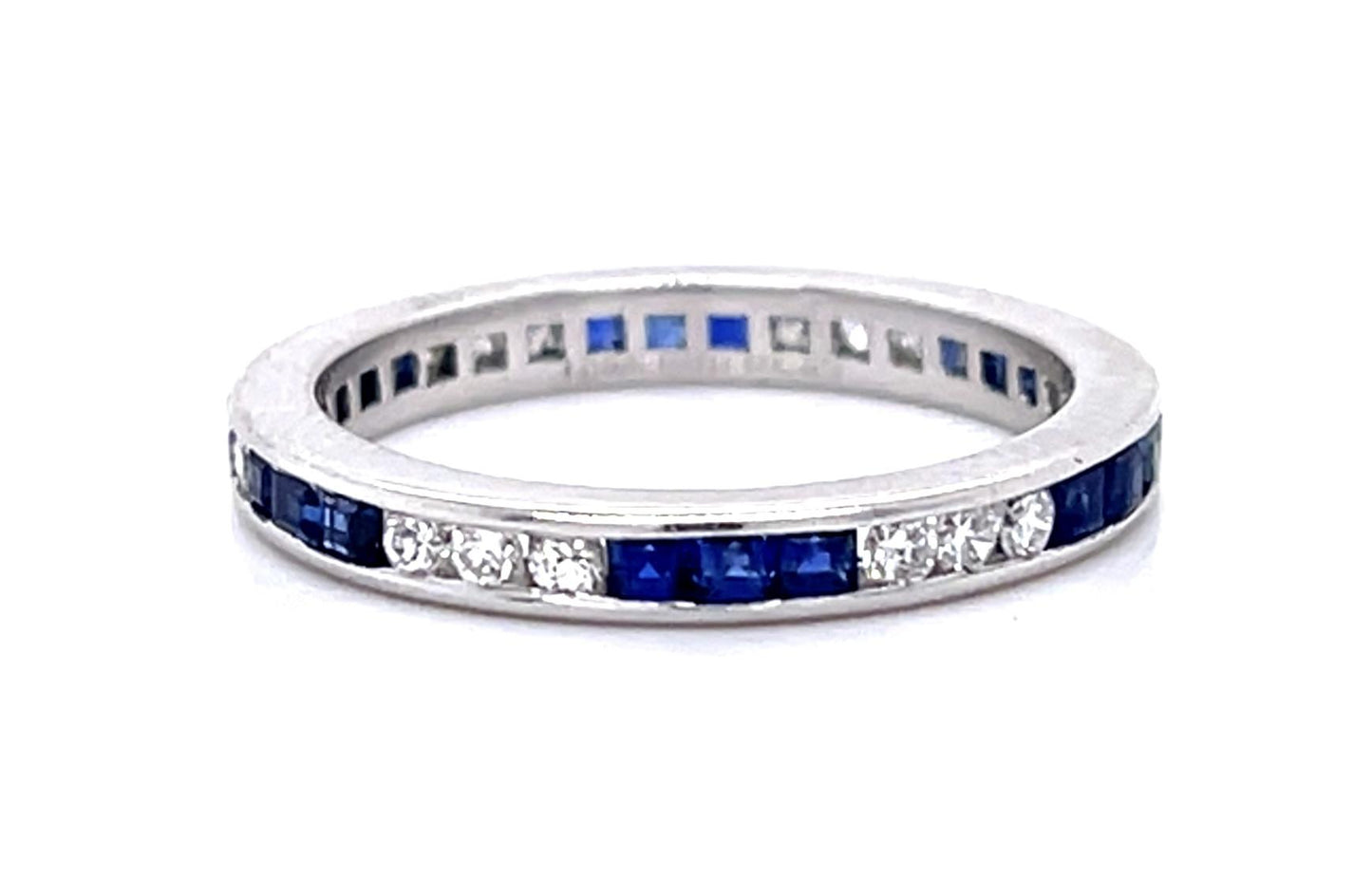 .70ct Sapphire PT Band Ring