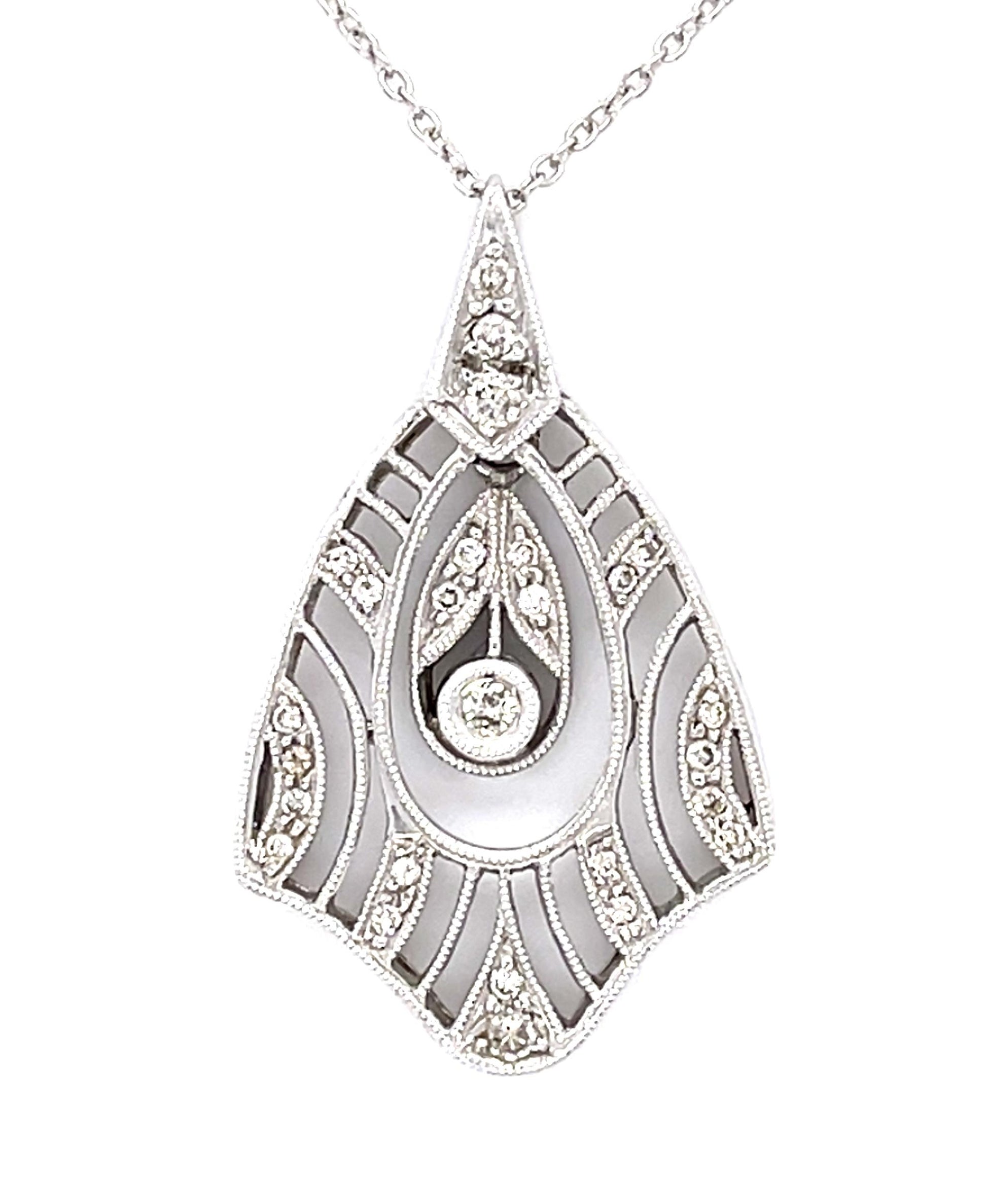 .50ct Diamond 14KW Pendant
