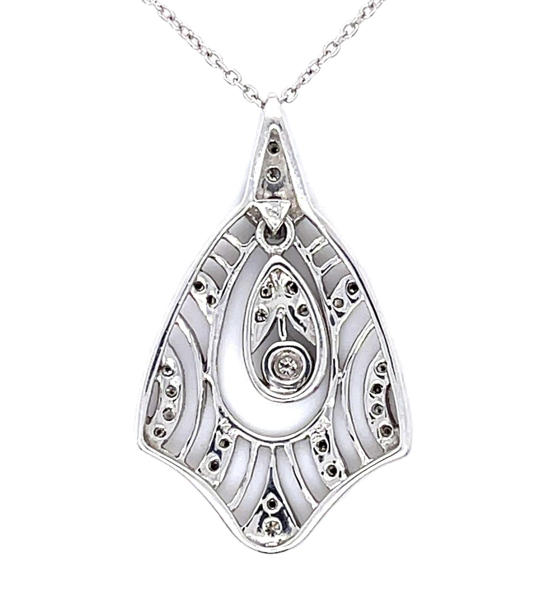 .50ct Diamond 14KW Pendant