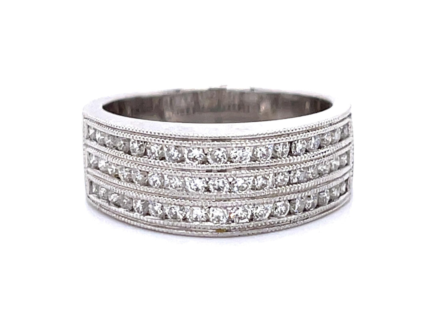 .76ct Diamond 18KW Band Ring