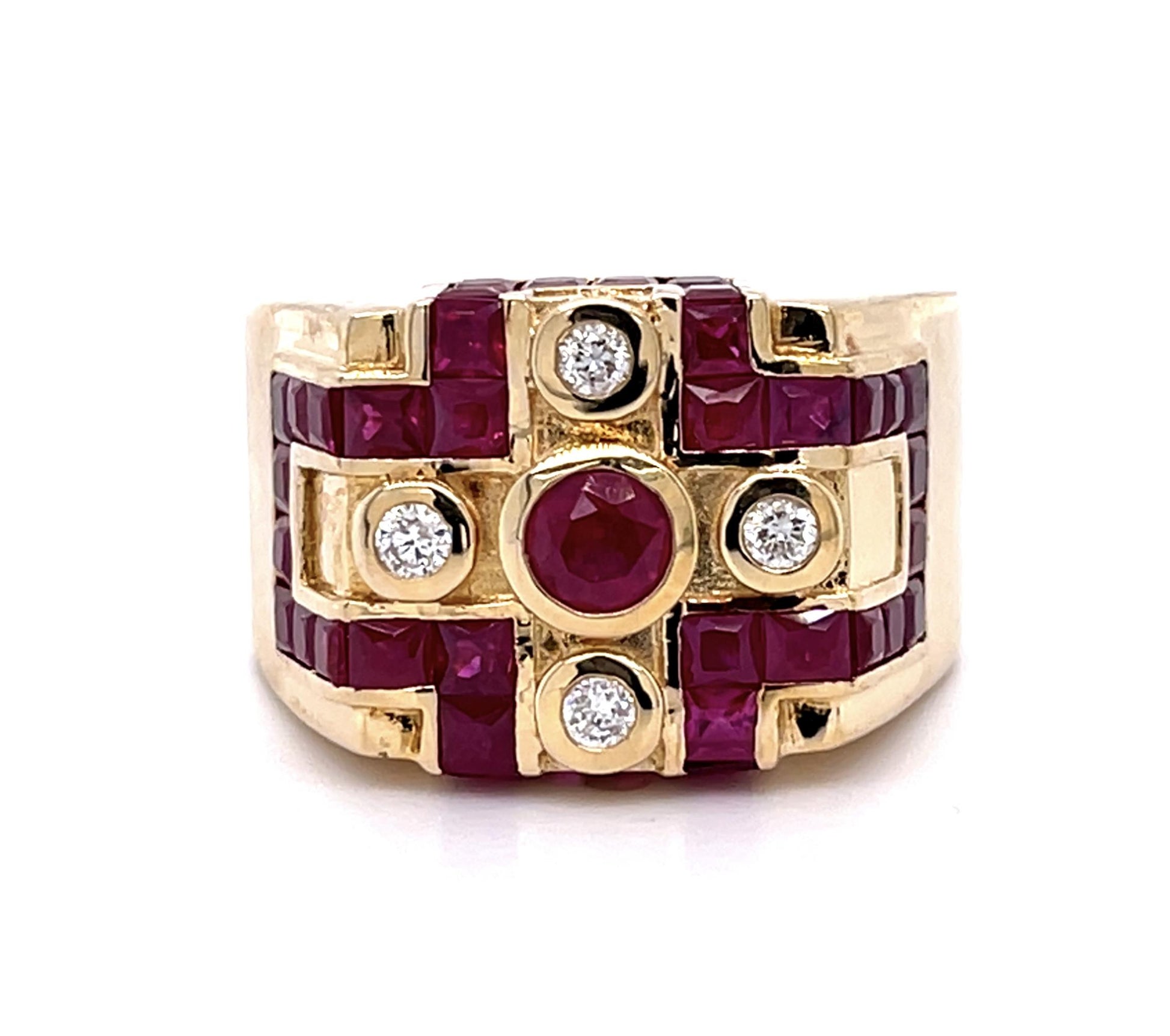 3.75ct Ruby 14KY Ring