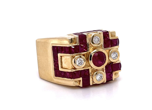 3.75ct Ruby 14KY Ring