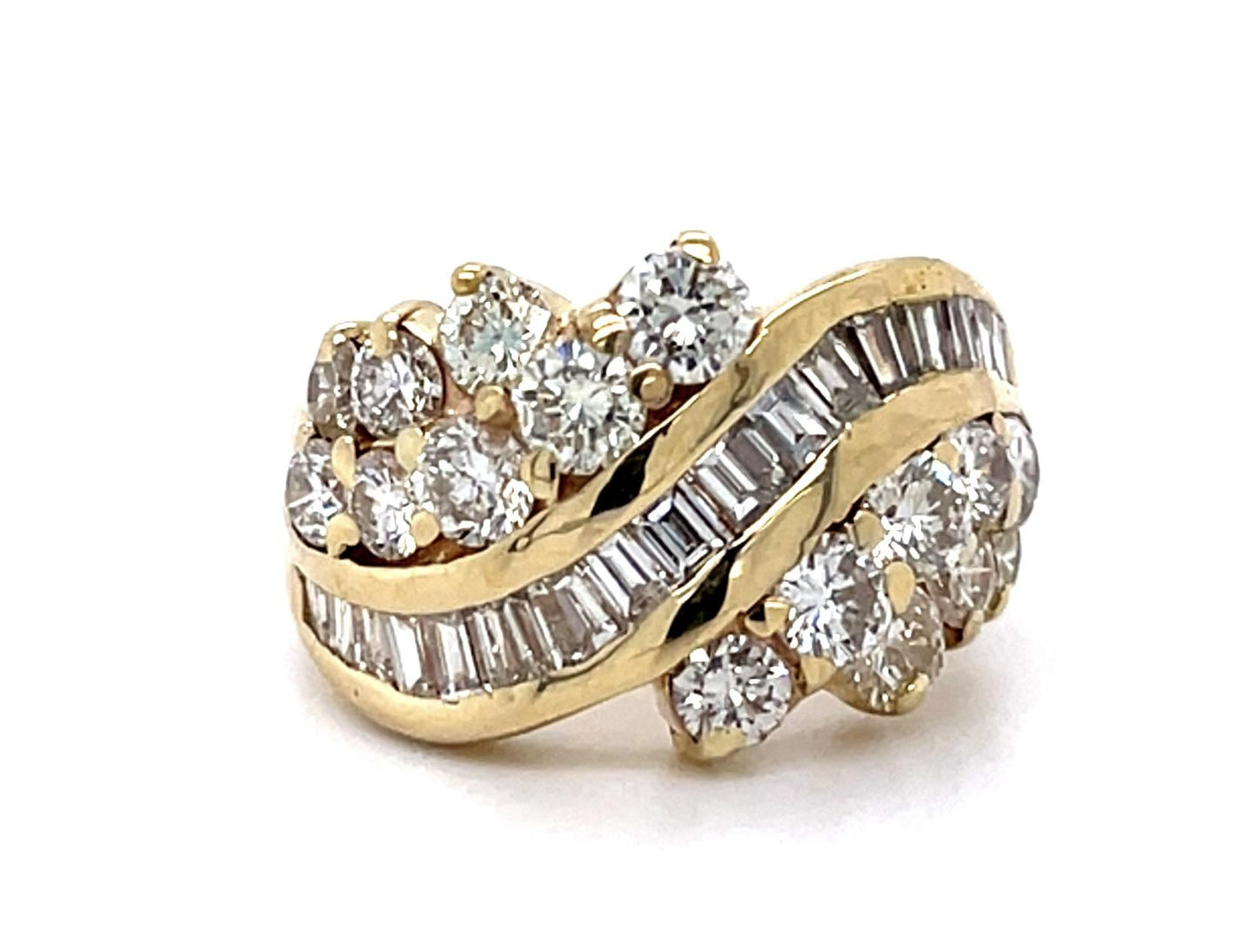 2.60ct Diamond 14KY Ring