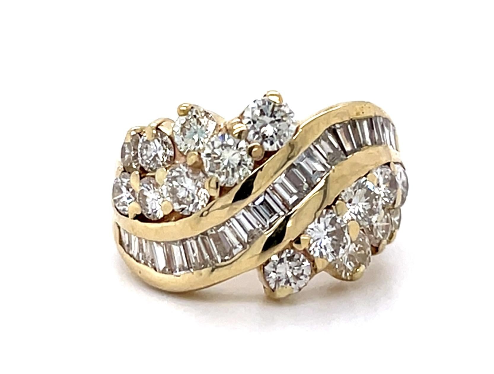 2.60ct Diamond 14KY Ring