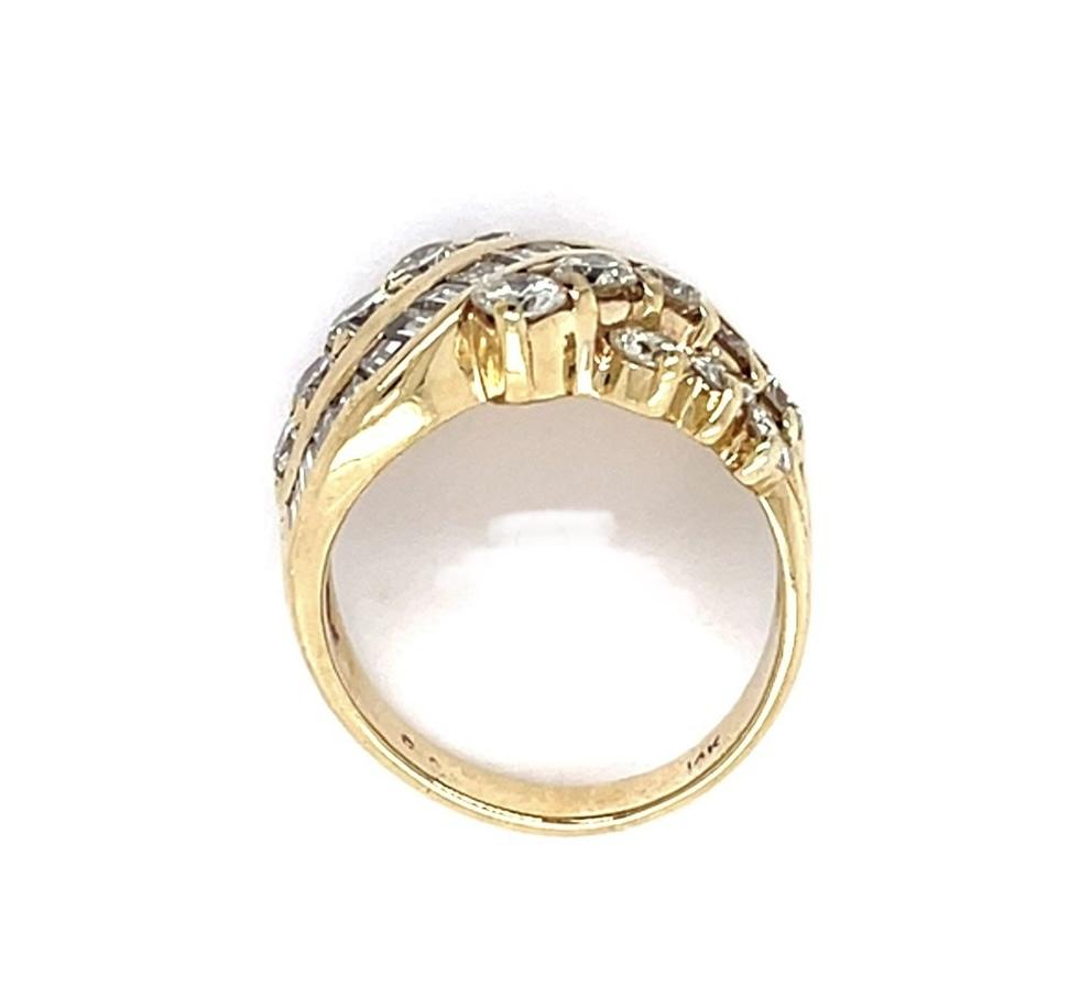 2.60ct Diamond 14KY Ring