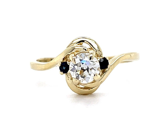 .54ct F-G VS Old European Diamond (No Cert) 14KY Ring