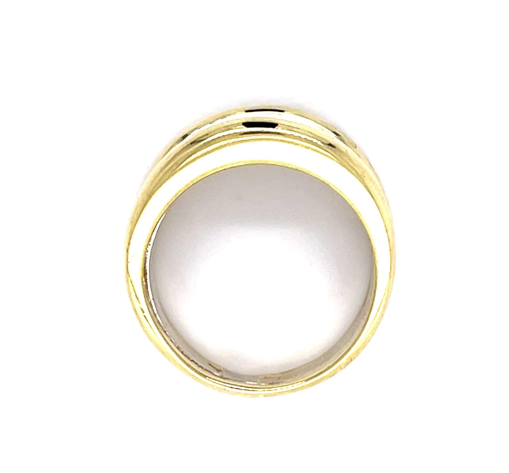 1ct Princess-cut Diamond 18KY Ring